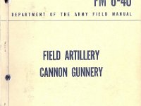 25.  The artilleryman's Bible